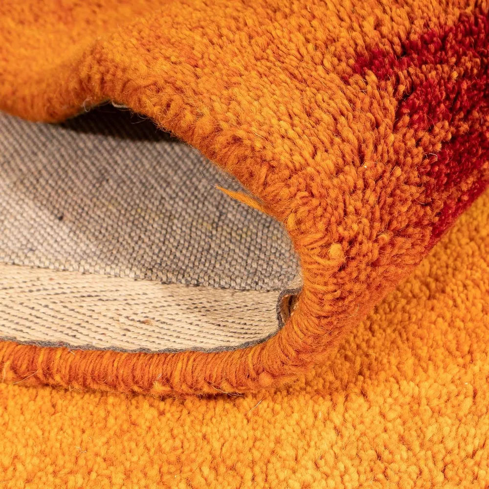 Ullteppe - 200 x 140 cm - rust