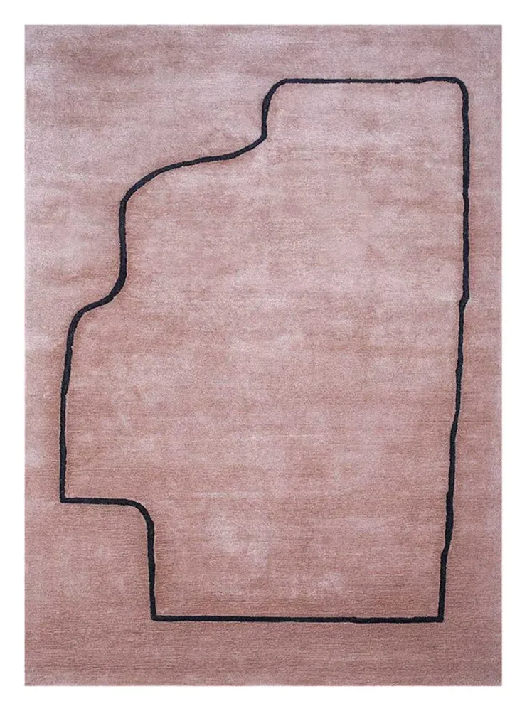 Ullteppe - 210 x 150 cm - oransje