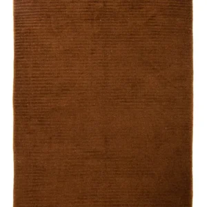 Ullteppe - 236 x 140 cm - brun