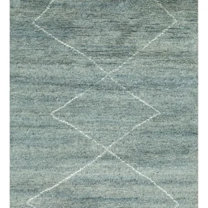 Ullteppe - 240 x 150 cm - bensinblå