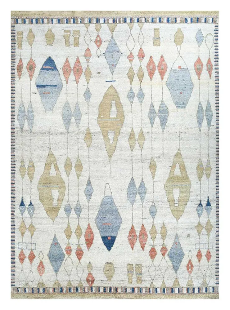 Ullteppe - 240 x 150 cm - flerfarget