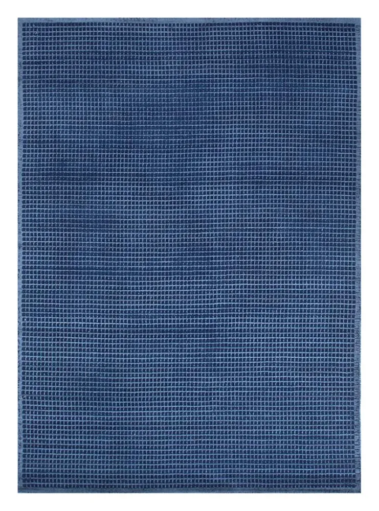 Ullteppe - 240 x 150 cm - mørkeblå