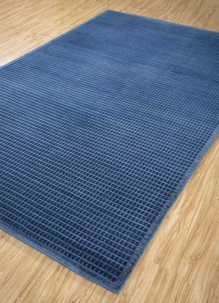 Ullteppe - 240 x 150 cm - mørkeblå