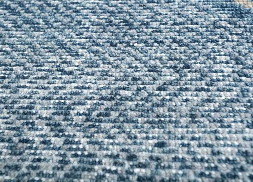 Ullteppe - 240 x 150 cm - mørkeblå