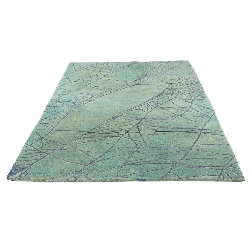 Ullteppe - 247 x 147 cm - grønn