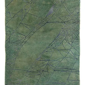 Ullteppe - 247 x 147 cm - grønn