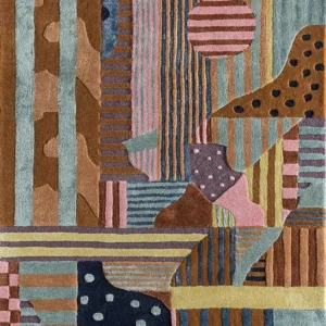 Ullteppe - 270 x 180 cm - flerfarget