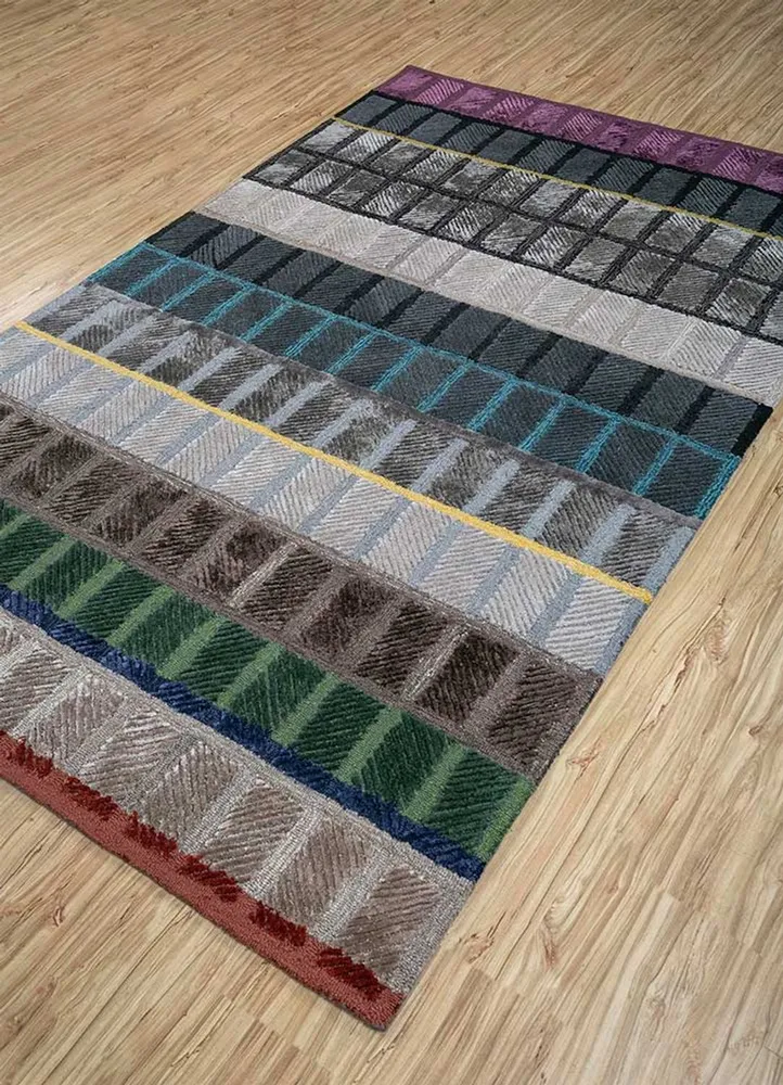 Ullteppe - 270 x 180 cm - flerfarget