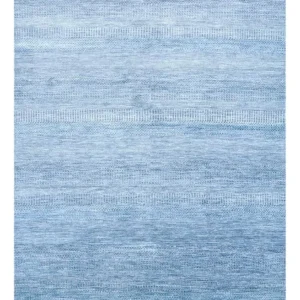 Ullteppe - 270 x 180 cm - havblå