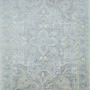 Ullteppe - 270 x 180 cm - lyseblå