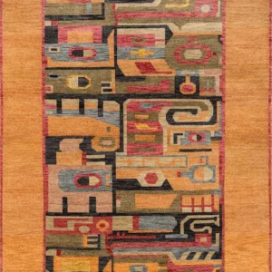 Ullteppe - 270 x 180 cm - oransje