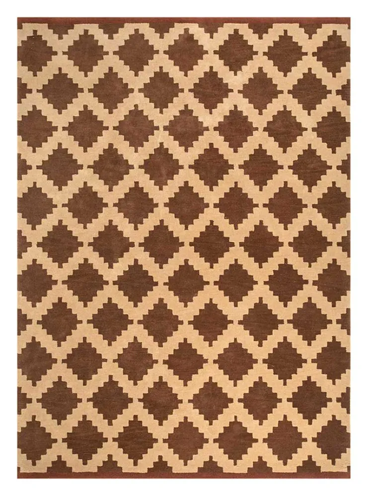 Ullteppe - 270 x 210 cm - brun