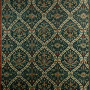 Ullteppe - 300 x 200 cm - mørkegrønn
