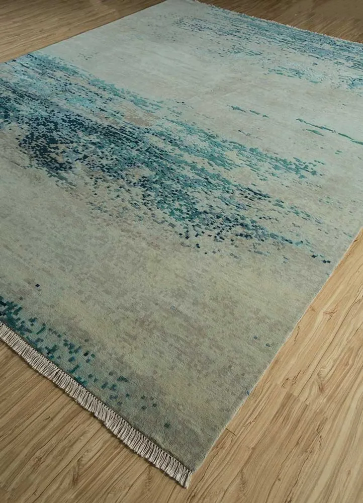 Ullteppe - 300 x 240 cm - blå