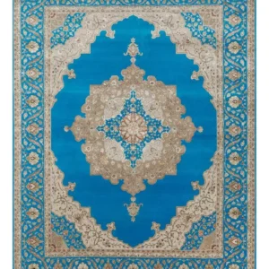 Ullteppe - 300 x 240 cm - blå