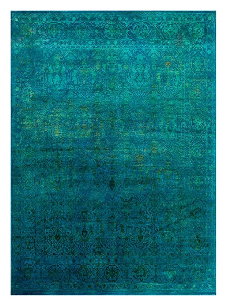 Ullteppe - 300 x 240 cm - bensinblå