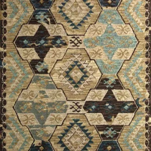 Ullteppe - 300 x 240 cm - flerfarget