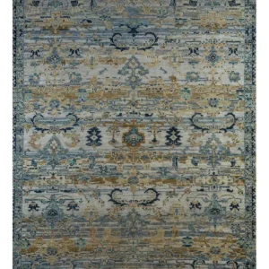 Ullteppe - 300 x 240 cm - havblå