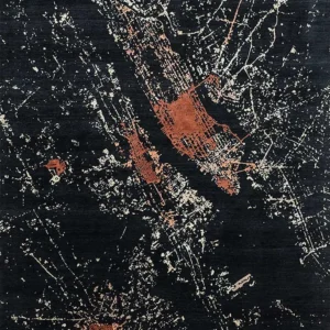 Ullteppe - 300 x 240 cm - svart