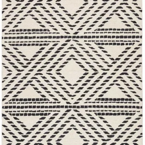 Ullteppe - 300 x 240 cm - svart grønn