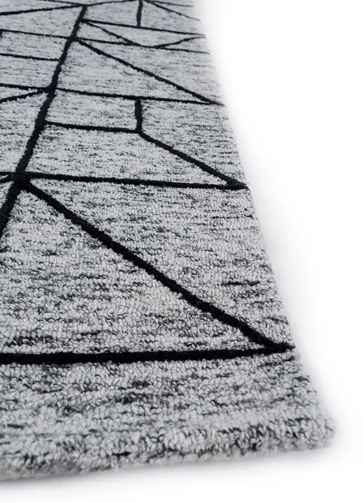 Ullteppe - 330 x 240 cm - grå