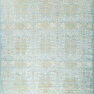 Ullteppe - 345 x 300 cm - blå