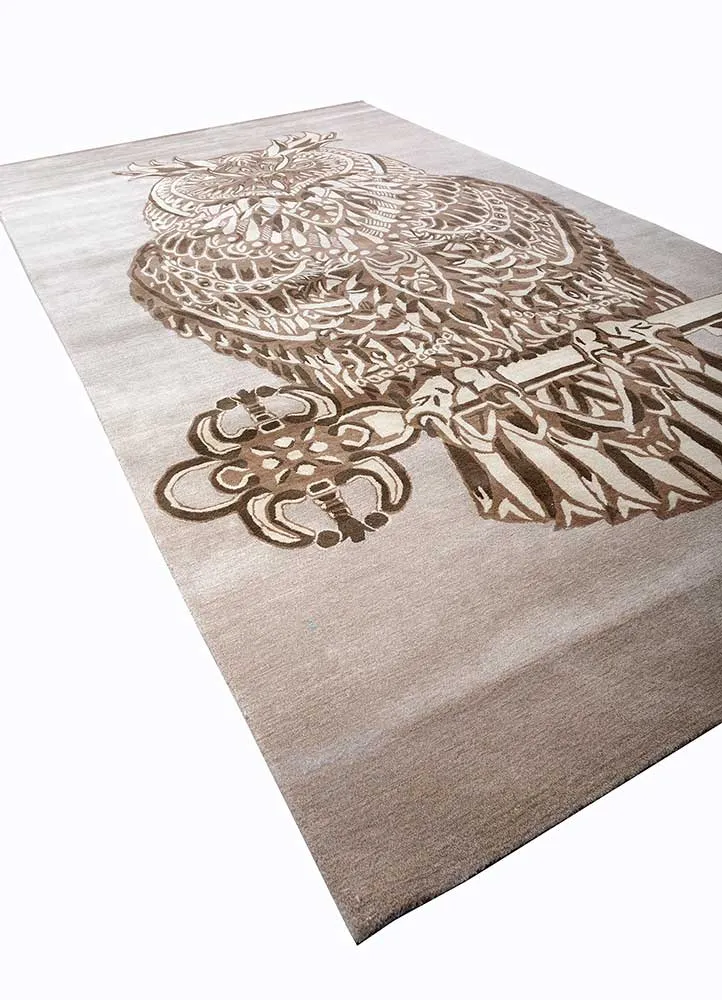 Ullteppe - 360 x 195 cm - krem