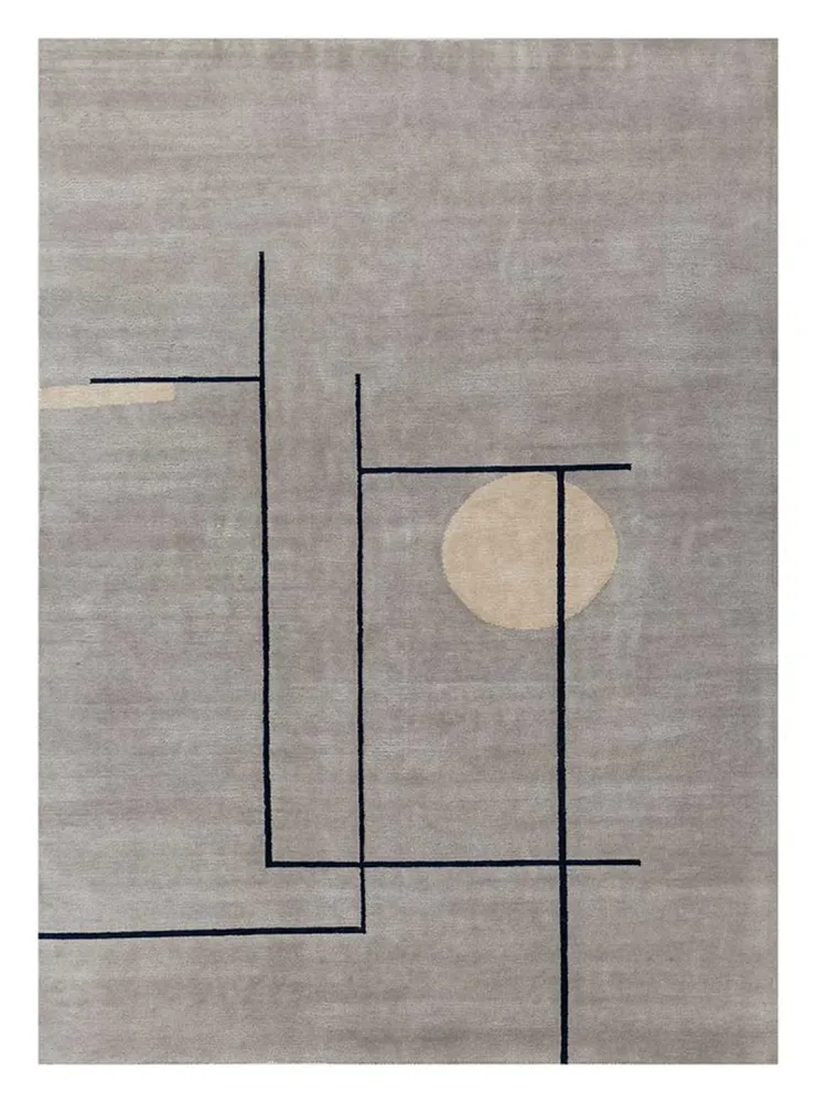 Ullteppe - 360 x 270 cm - grå
