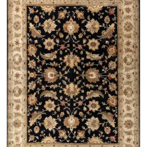 Ullteppe - 450 x 360 cm - svart
