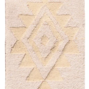 Ullteppe - 90 x 60 cm - beige