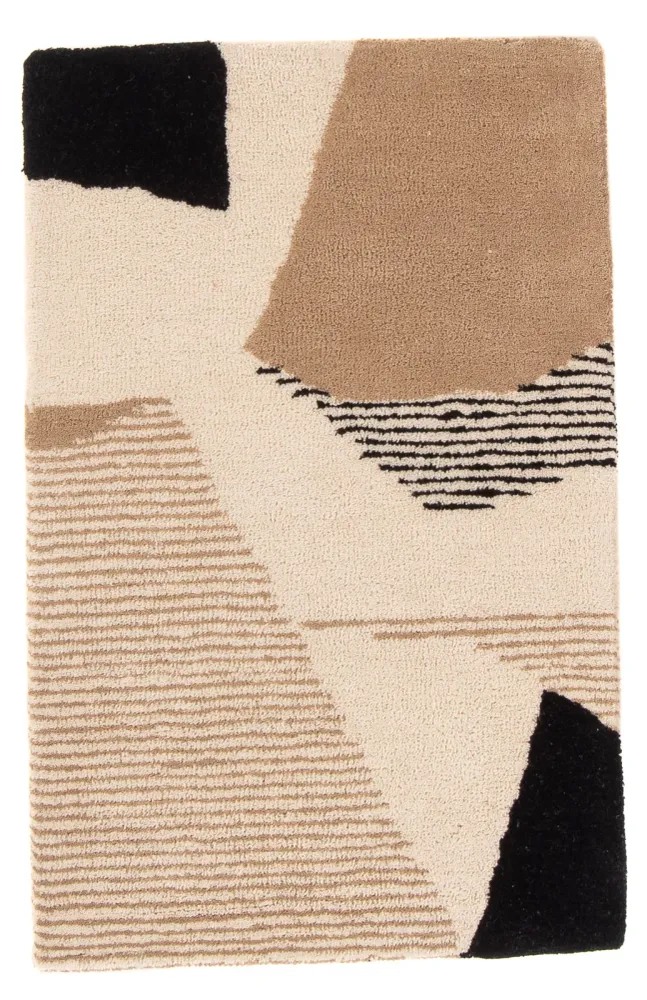 Ullteppe - 90 x 60 cm - beige