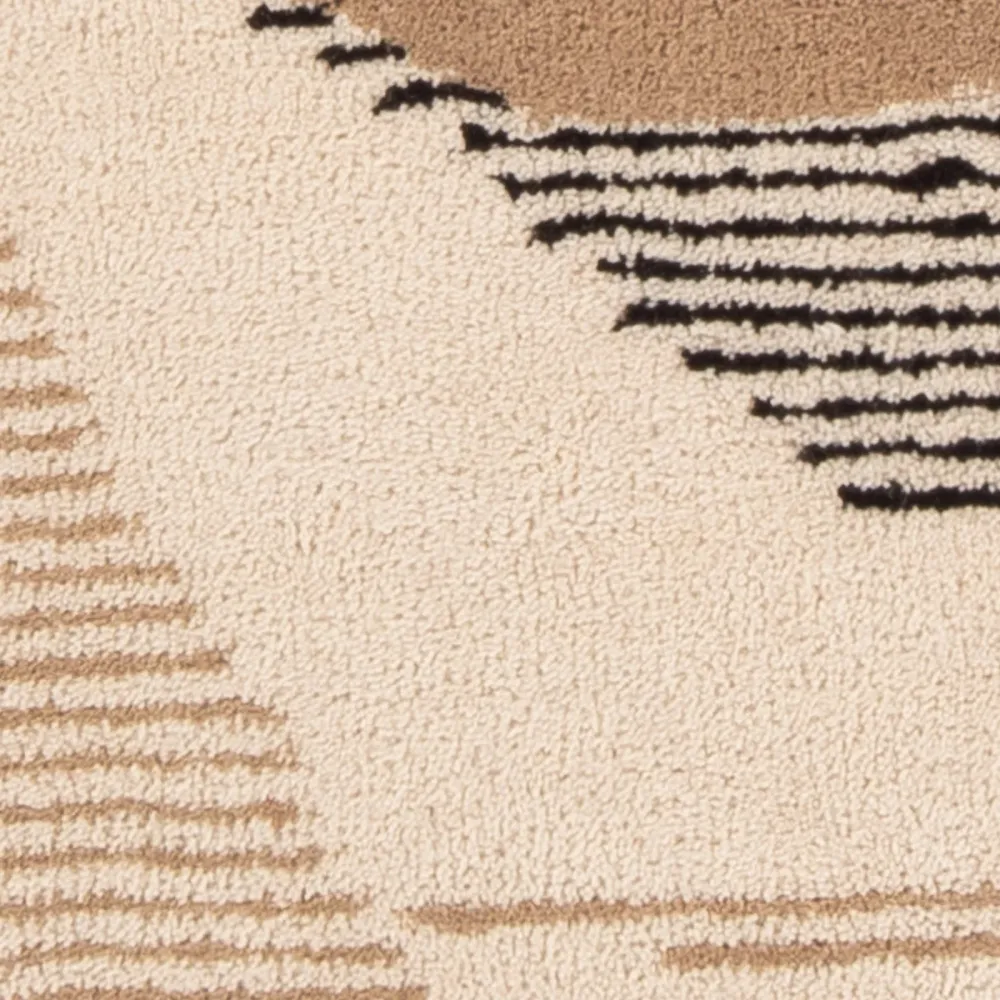 Ullteppe - 90 x 60 cm - beige