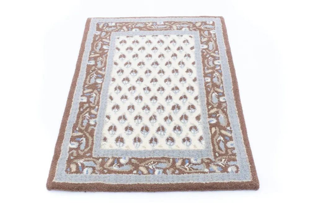 Ullteppe - 88 x 59 cm - beige