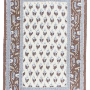 Ullteppe - 88 x 59 cm - beige