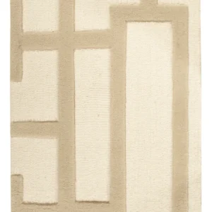 Ullteppe - 90 x 60 cm - beige