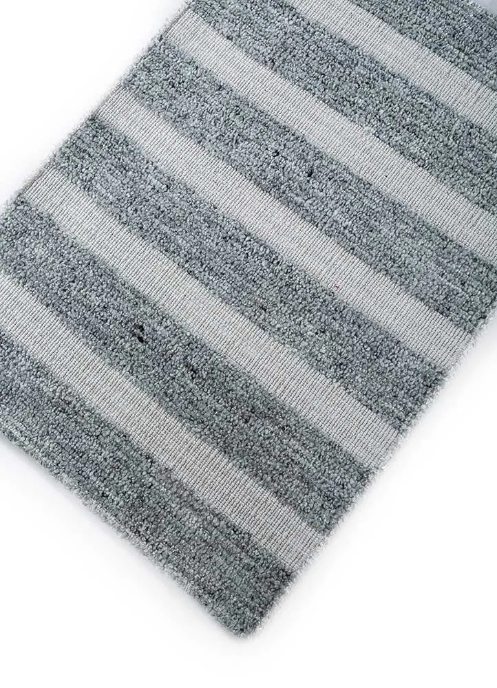 Ullteppe - 90 x 60 cm - bensinblå
