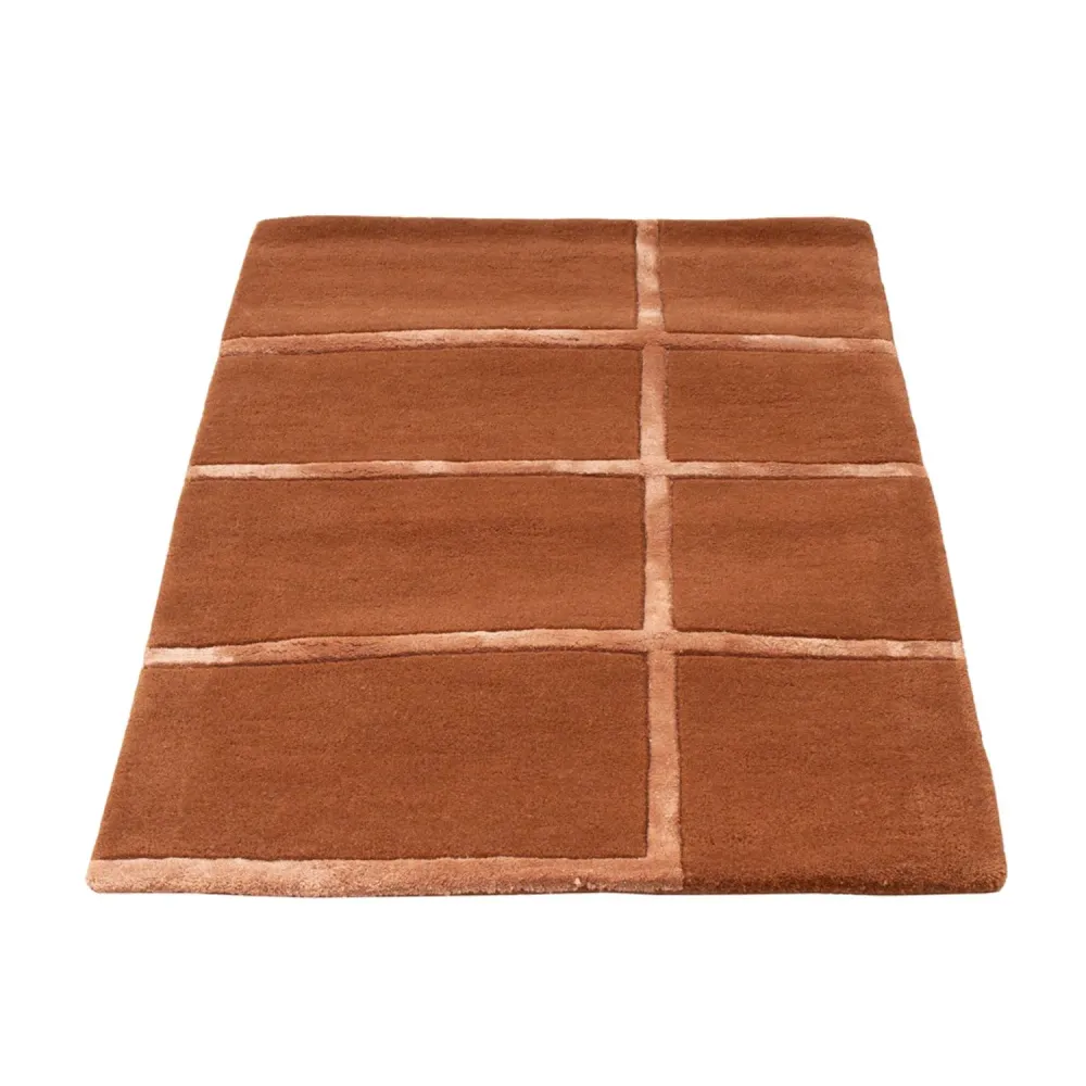 Ullteppe - 90 x 60 cm - brun