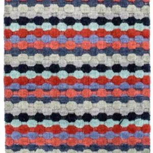 Ullteppe - 90 x 60 cm - flerfarget