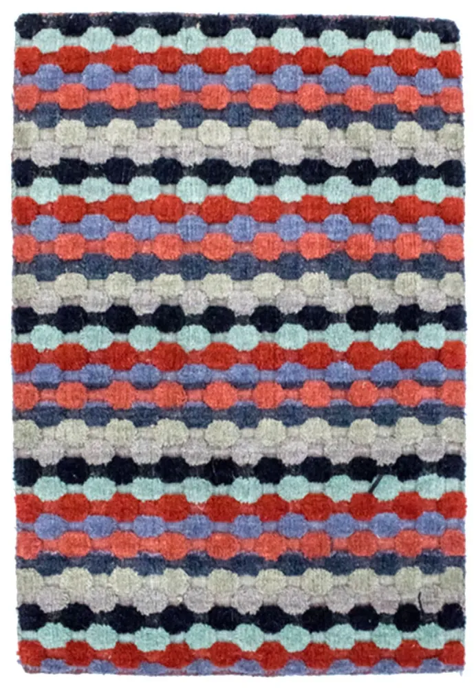 Ullteppe - 90 x 60 cm - flerfarget