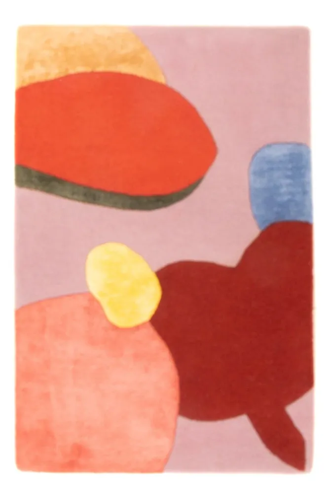 Ullteppe - 92 x 62 cm - flerfarget
