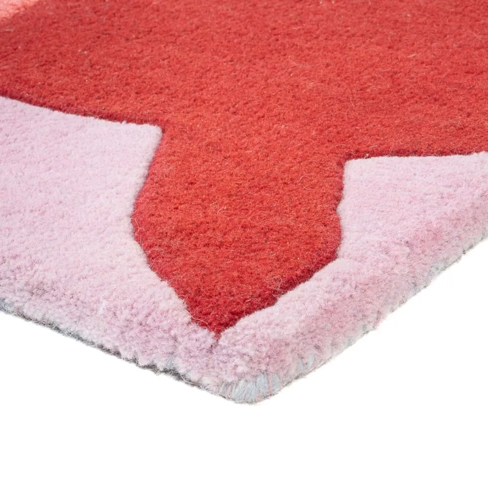 Ullteppe - 92 x 62 cm - flerfarget
