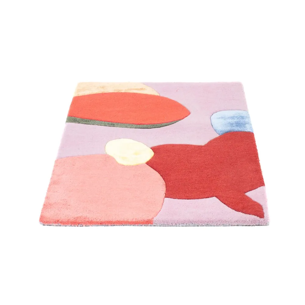 Ullteppe - 92 x 62 cm - flerfarget
