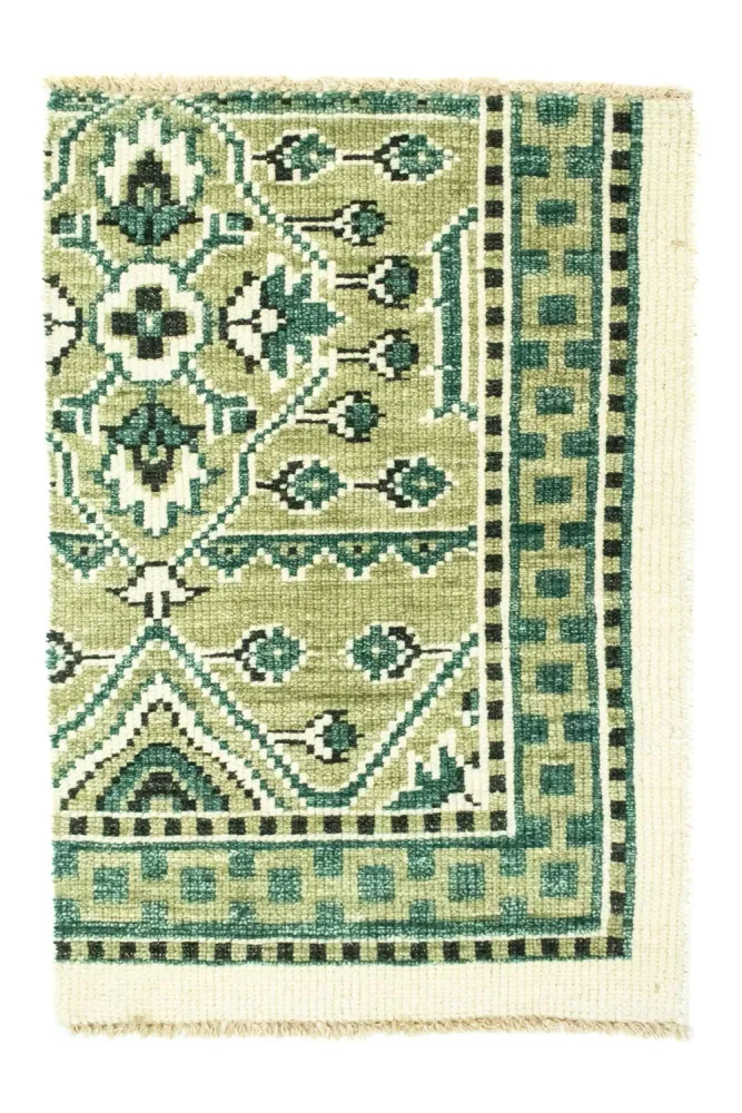 Ullteppe - 87 x 64 cm - grønn