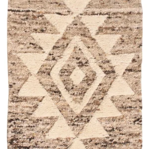 Ullteppe - 90 x 60 cm - lys beige