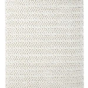 Ullteppe - 95 x 63 cm - lysegrå