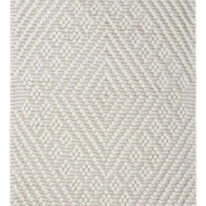 Ullteppe - 96 x 62 cm - lysegrå