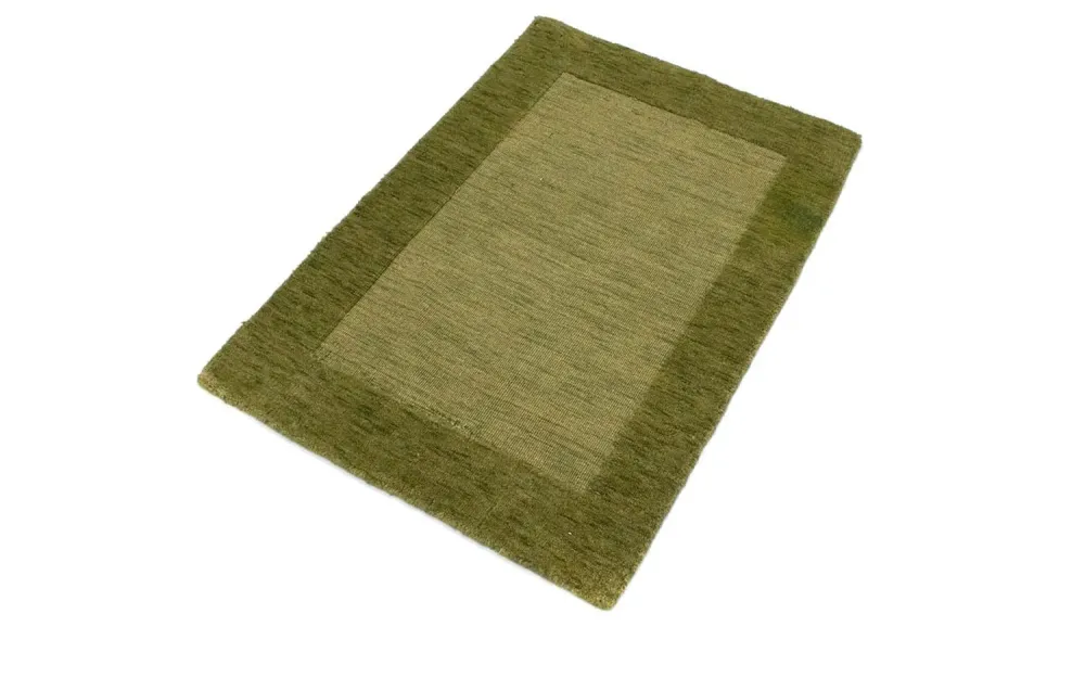 Ullteppe - 90 x 60 cm - lysegrønn