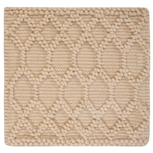 Ullteppe square - 48 x 42 cm - beige