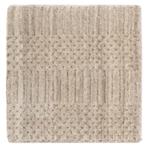 Ullteppe square - 30 x 30 cm - brun