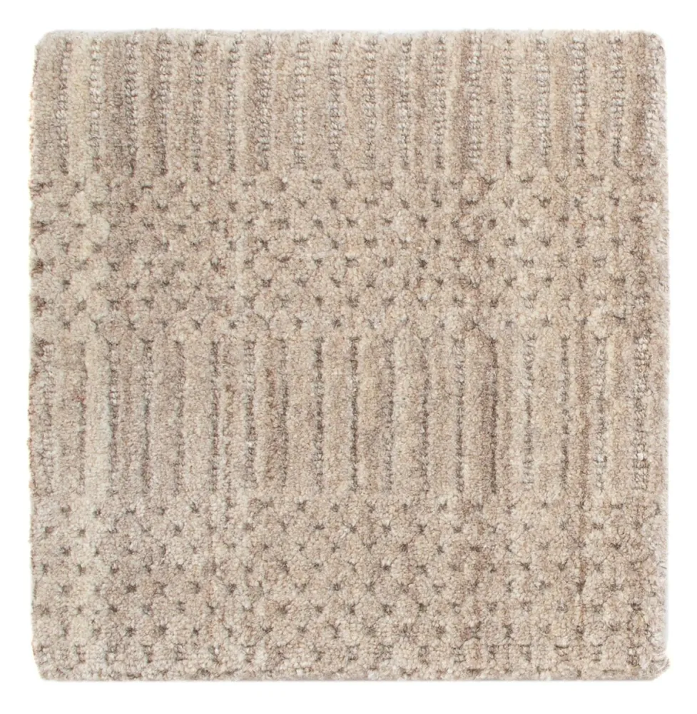 Ullteppe square - 30 x 30 cm - brun